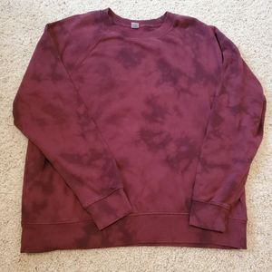 Tye dye sweatshirt